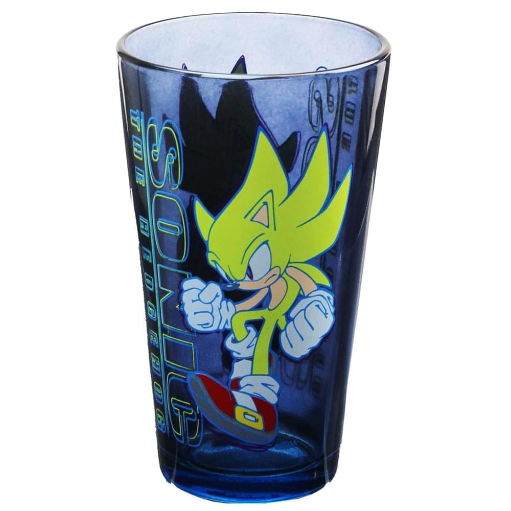 Sonic the Hedgehog Super Sonic 16oz Pint Glass