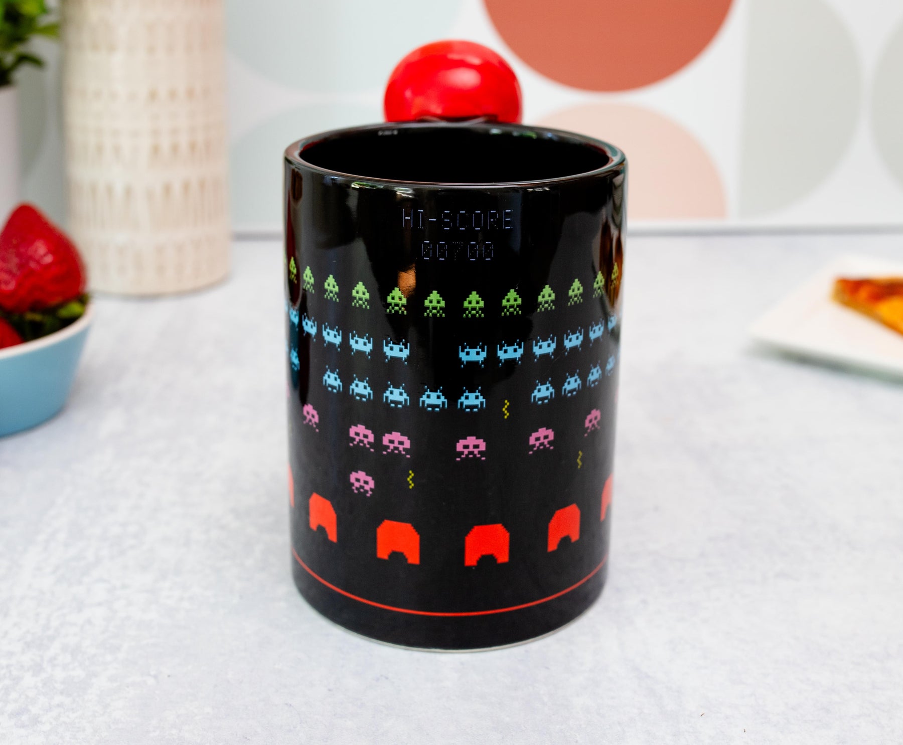 Space Invaders 3D Arcade Molded 16oz Coffee Mug