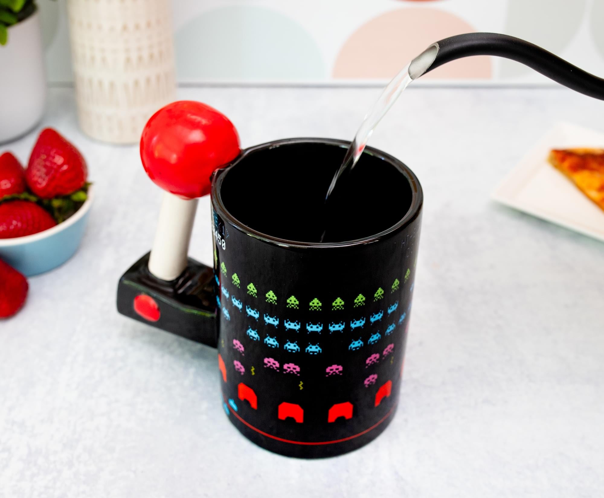 Space Invaders 3D Arcade Molded 16oz Coffee Mug