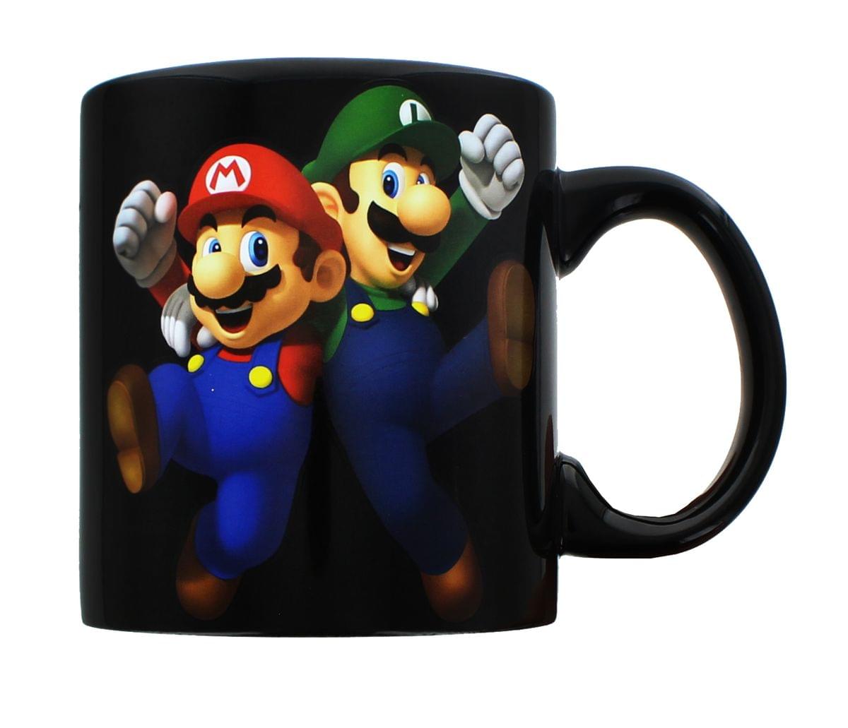 Super Mario Bros. Mario & Luigi 20oz Ceramic Mug
