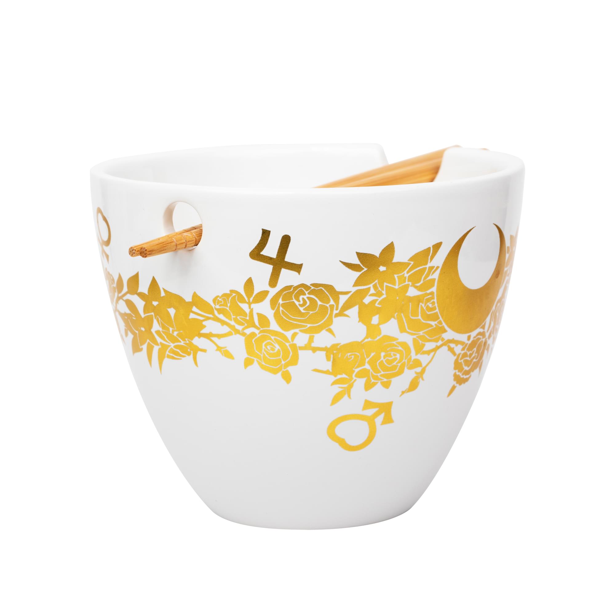 Sailor Moon Crystal 16 Ounce Ramen Bowl with Chopsticks