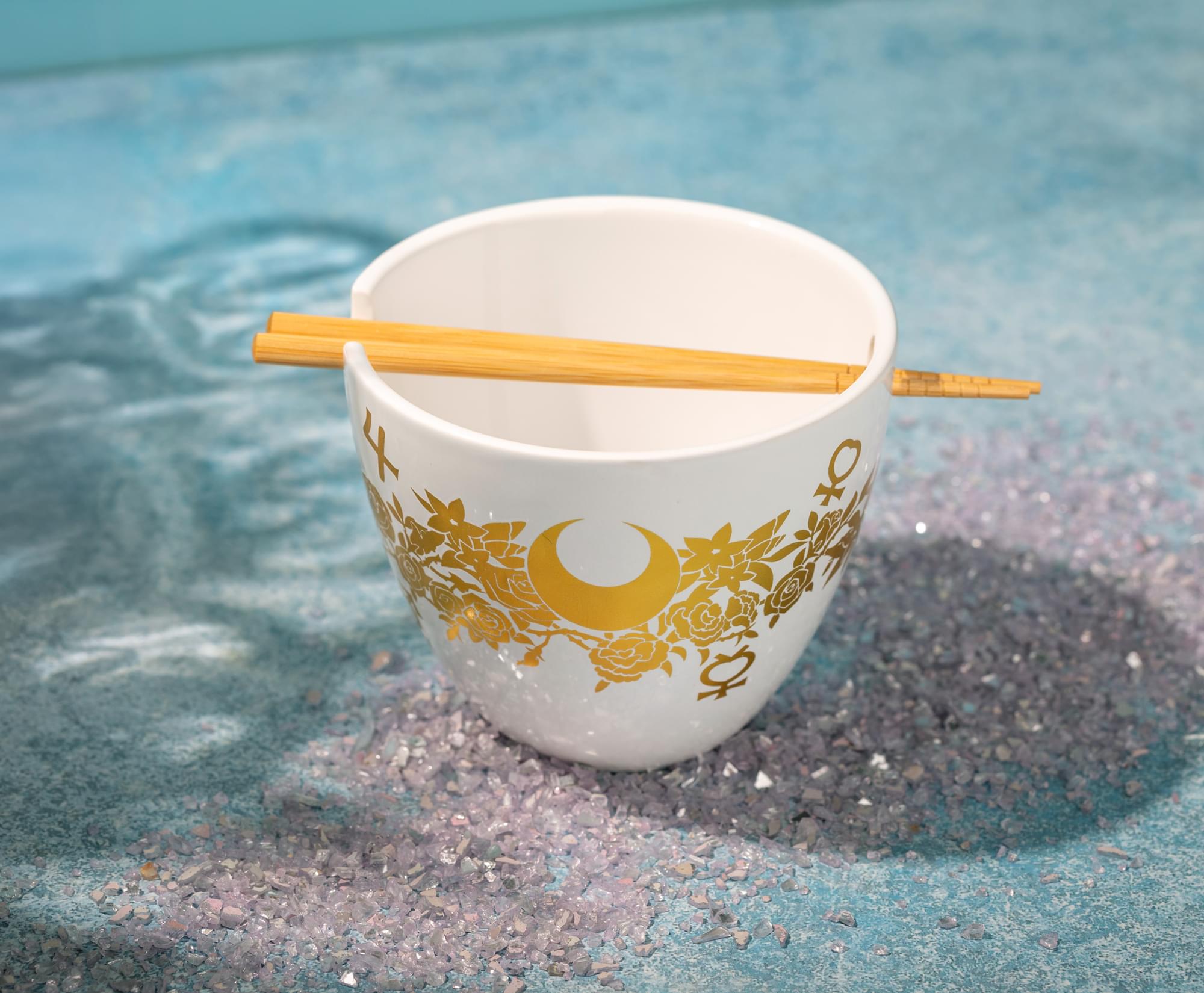 Sailor Moon Crystal 16 Ounce Ramen Bowl with Chopsticks