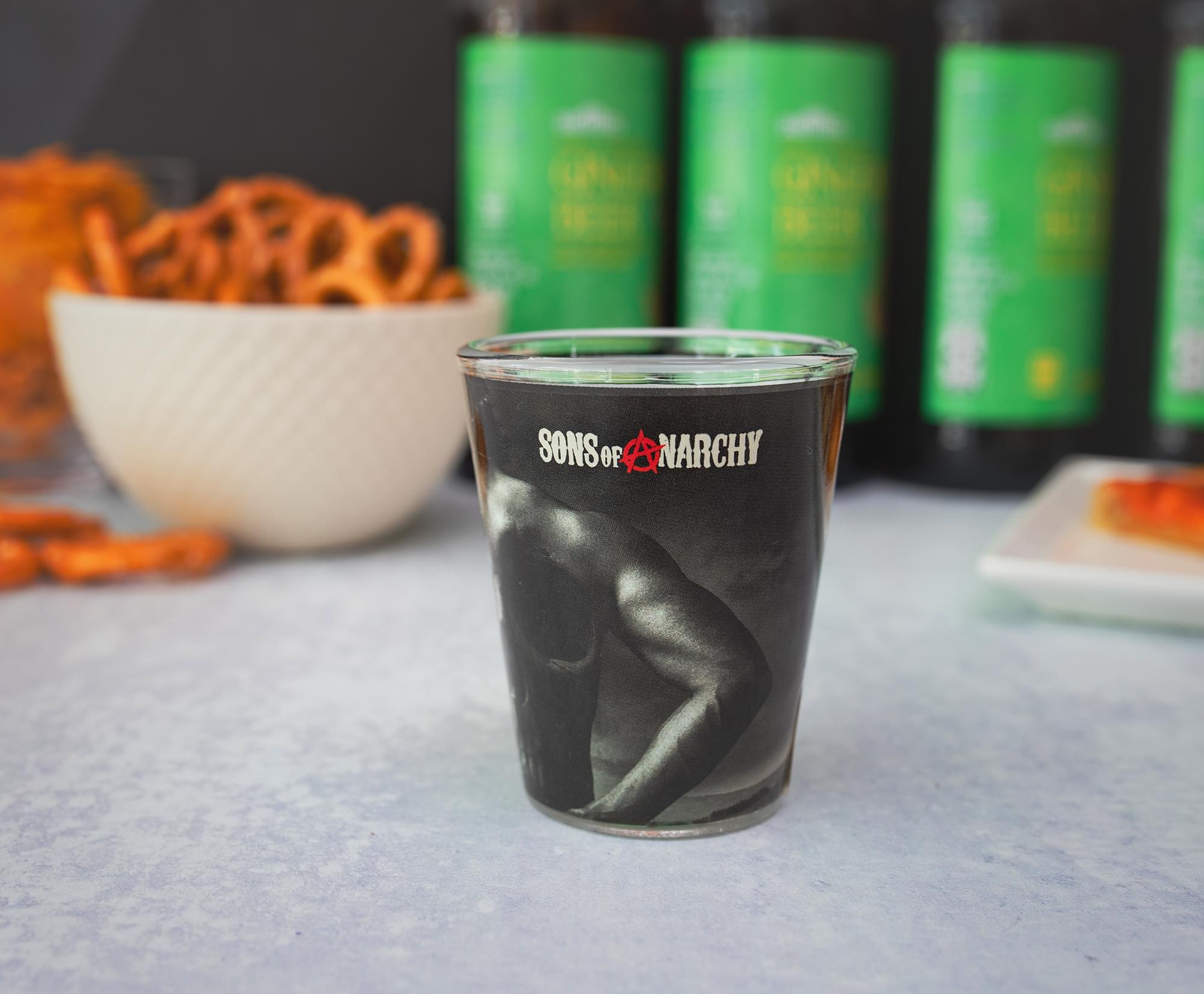 Sons of Anarchy Skull SAMCRO 1.5oz Shot Glass