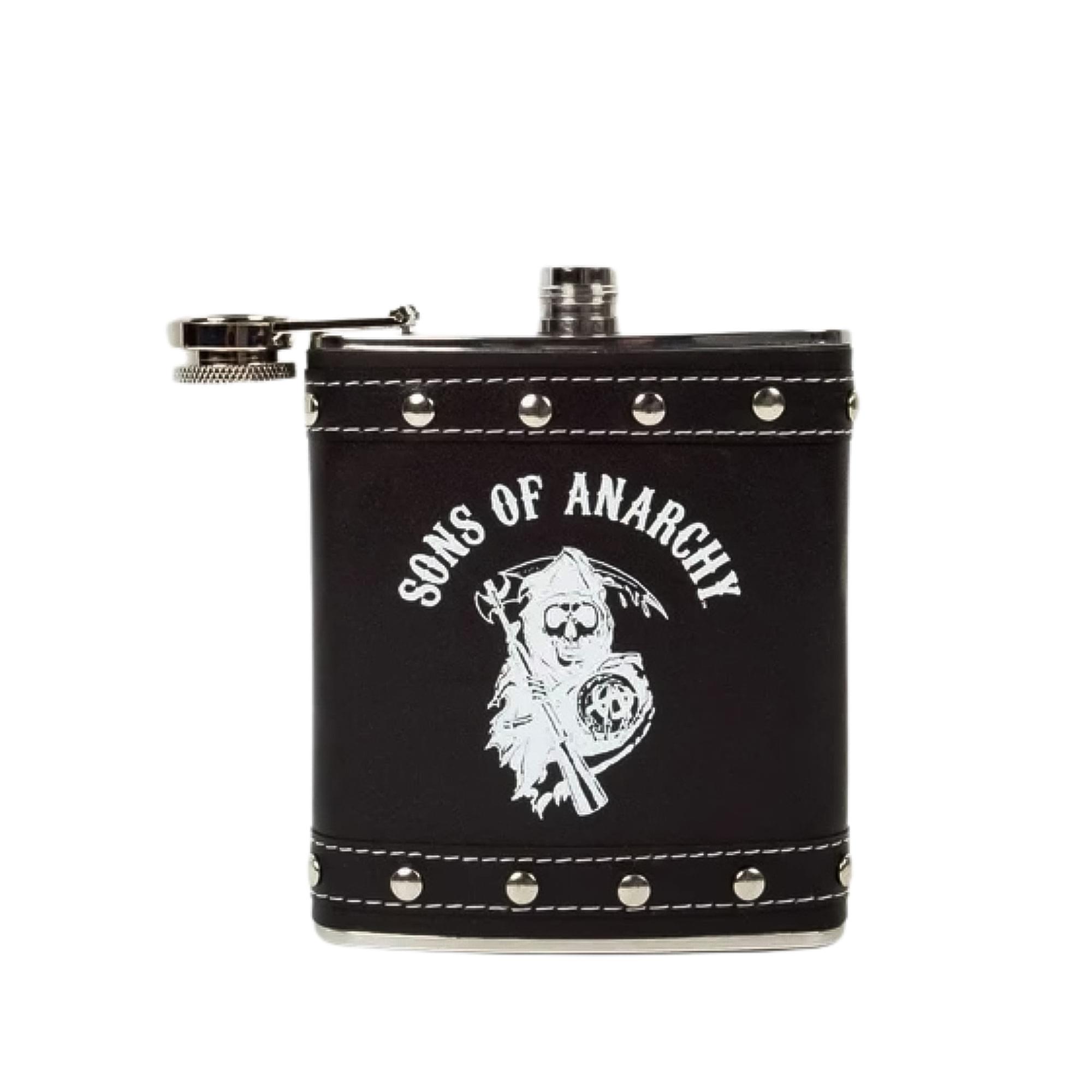 Sons Of Anarchy Logo Studded Flask