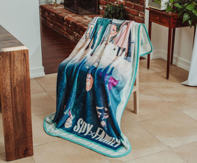 Spy x Family Forger Family Microplush Throw Blanket | 45 x 60 Inches