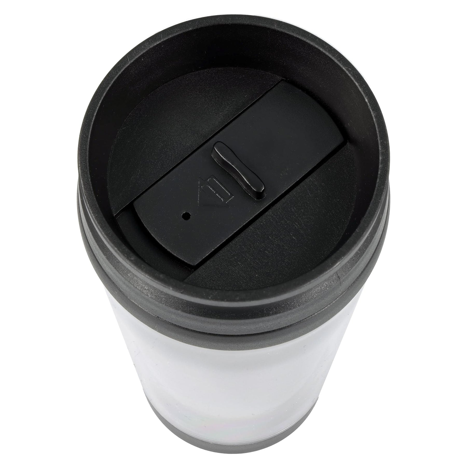 Black 16oz Travel Mug w/ Lid