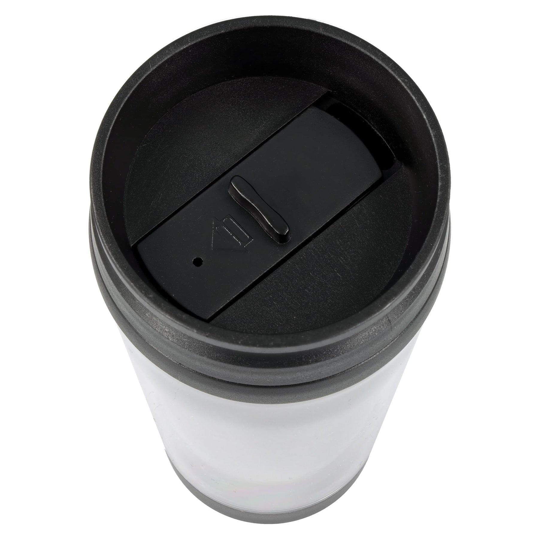 Black 16oz Travel Mug w/ Lid