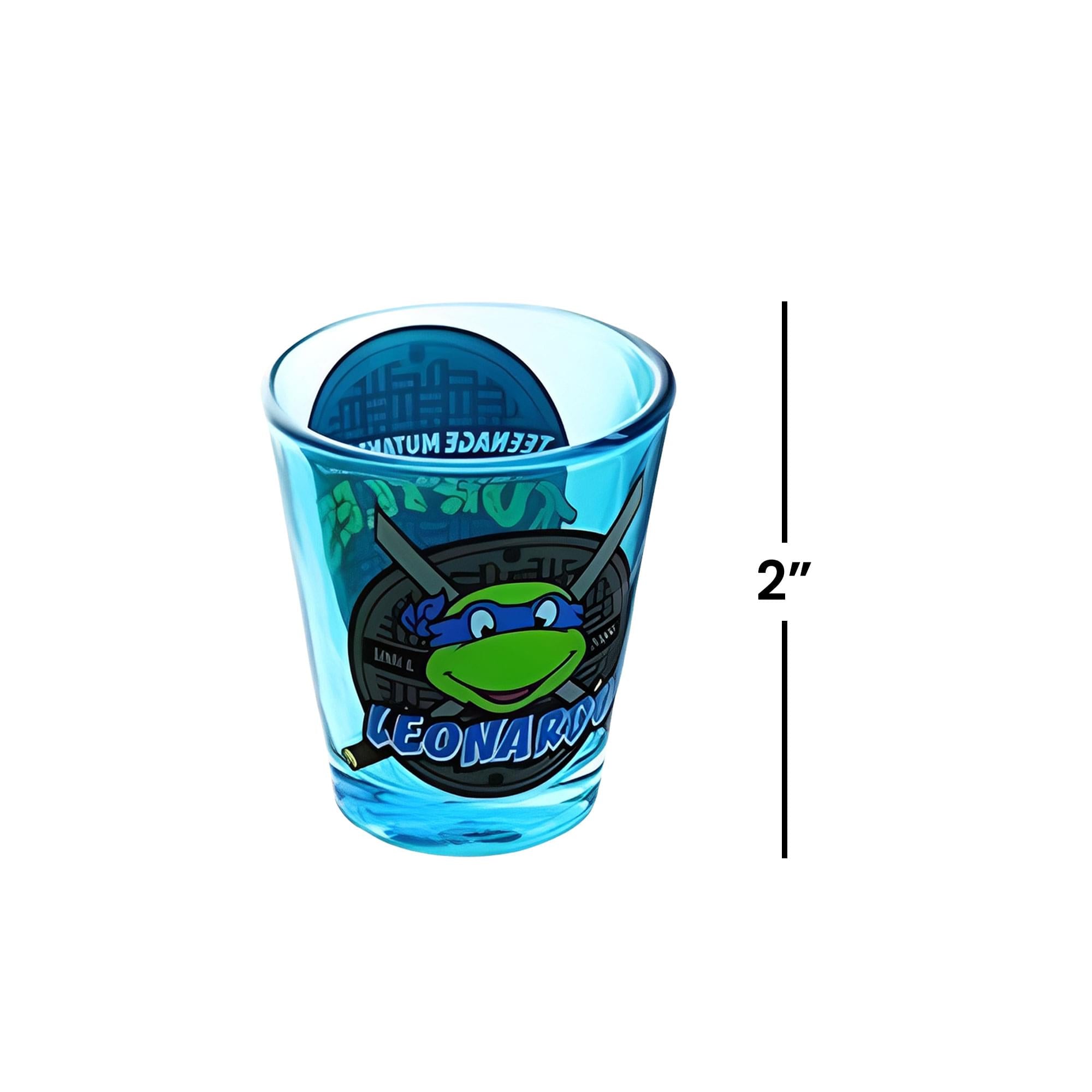 Teenage Mutant Ninja Turtles Blue Leonardo Shot Glass