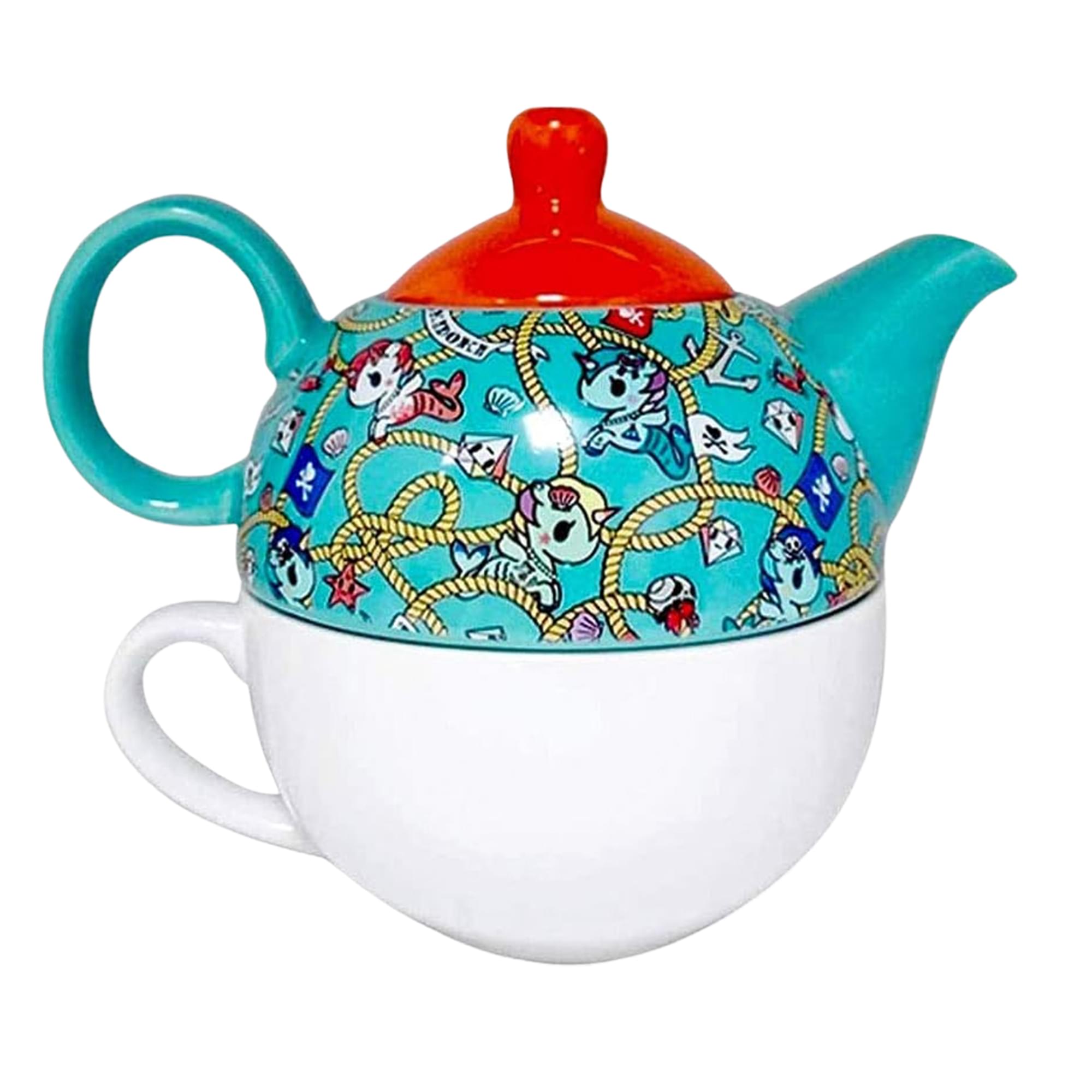 Tokidoki 11oz Ceramic Teapot and 9oz Mug Set