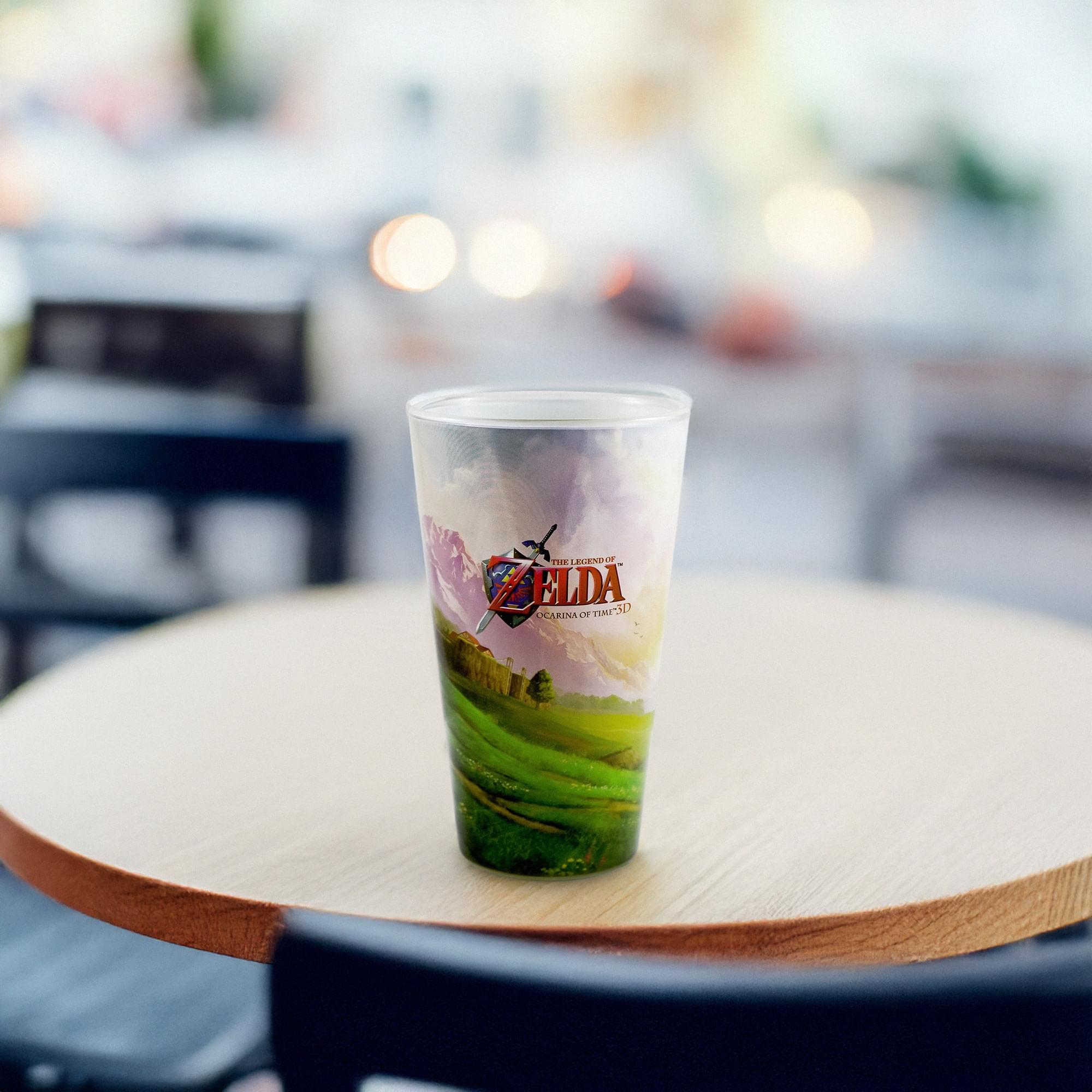 The Legend of Zelda Ocarina of Time Pint Glass