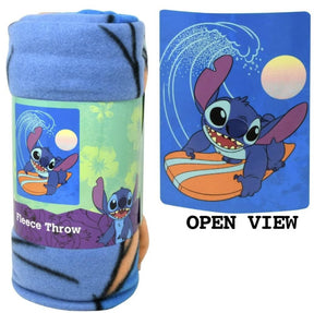 Disney Lilo and Stitch 45 x 60 Inch Fleece Throw Blanket