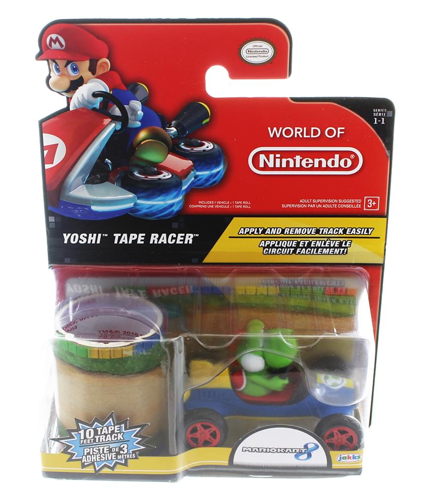 World of Nintendo Tape Racer Action Figure: Yoshi