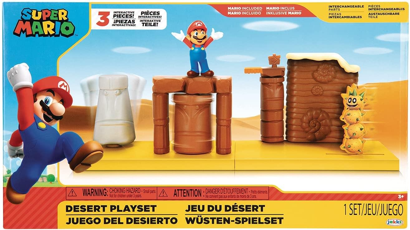 Super Mario World of Nintendo 2.5 Inch Desert Playset