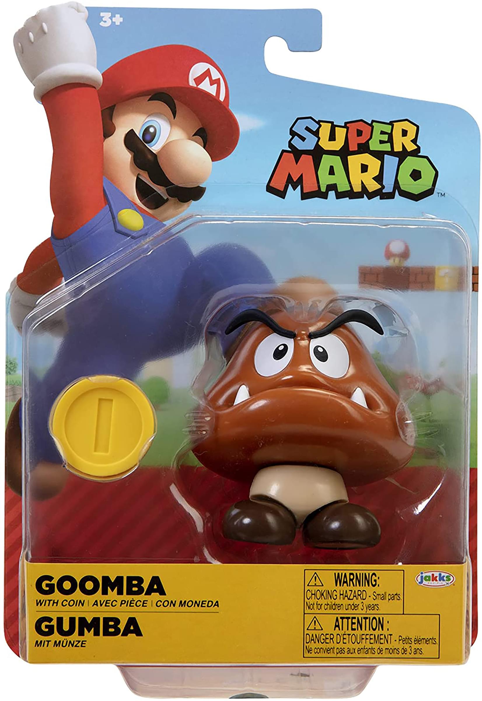 Super Mario World of Nintendo 4 Inch Figure | Goomba