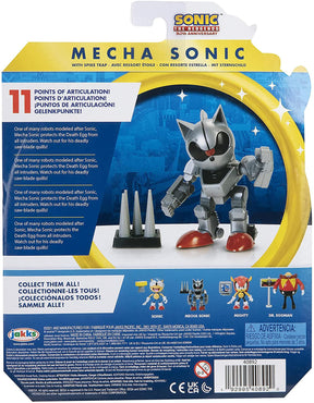 Sonic the Hedgehog 4 Inch Figure | Mecha Sonic