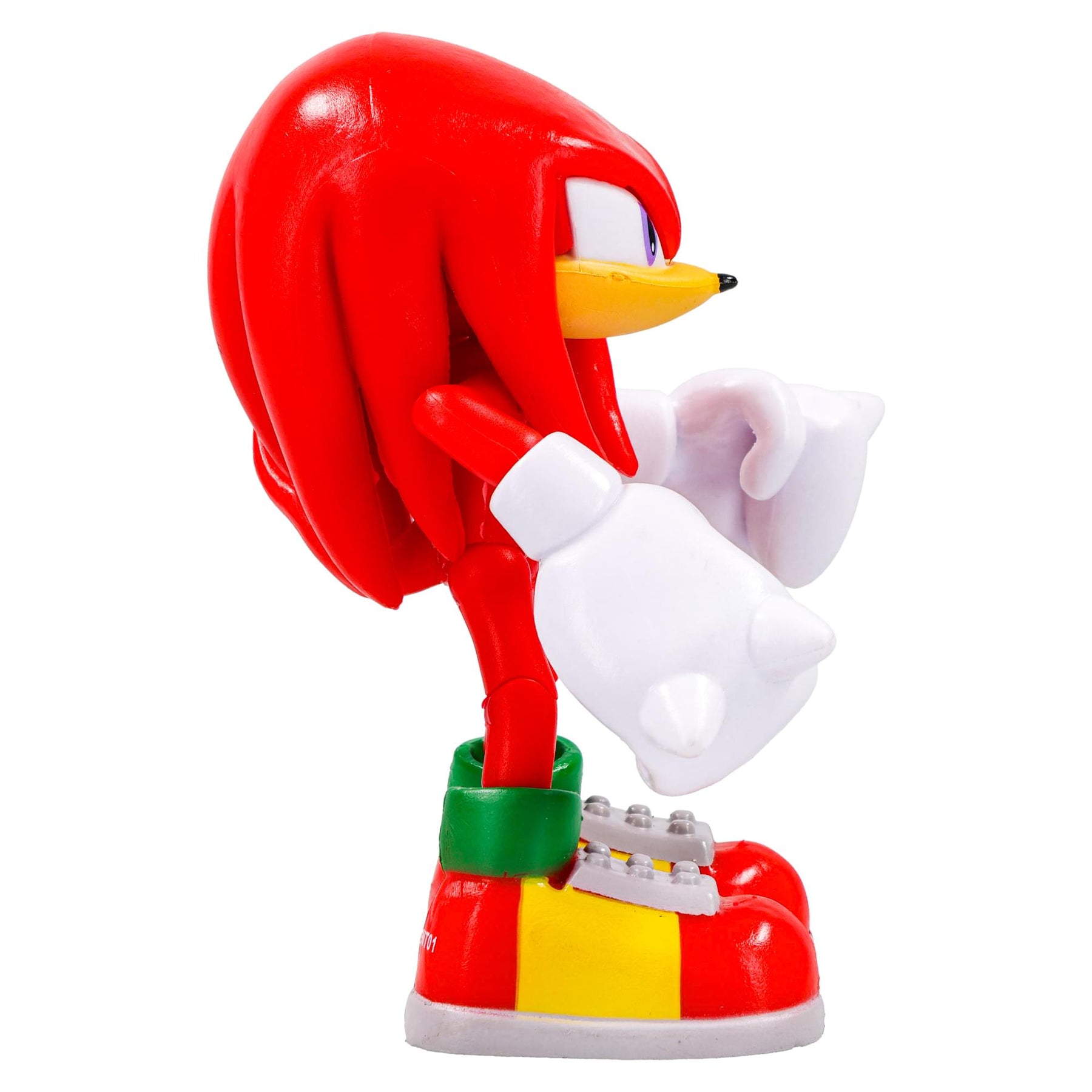 Sonic The Hedgehog 4-Inch Action Figure | Modern Knuckes With Star Spring