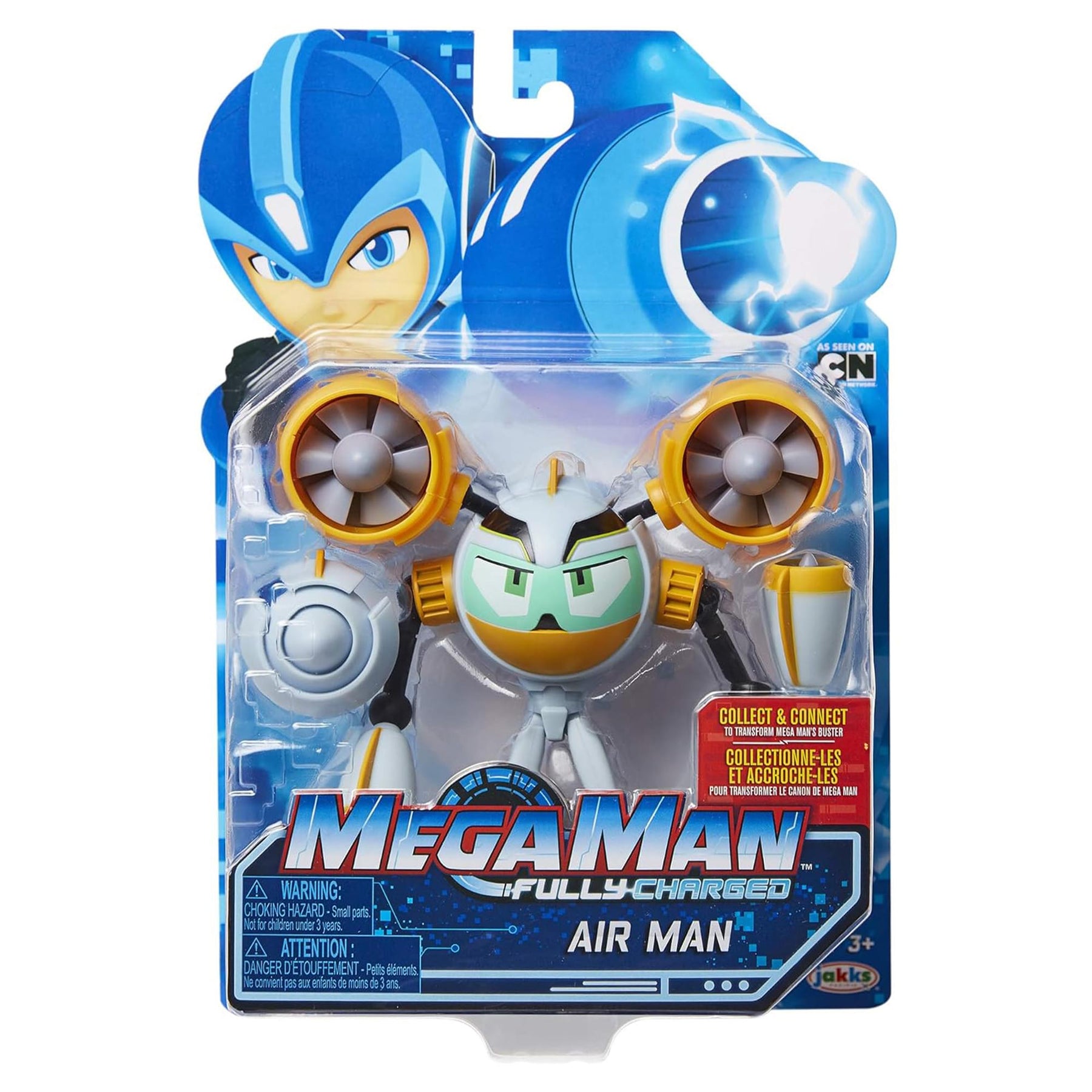 Mega Man: Fully Charged 5 Inch Action Figure | Air Man