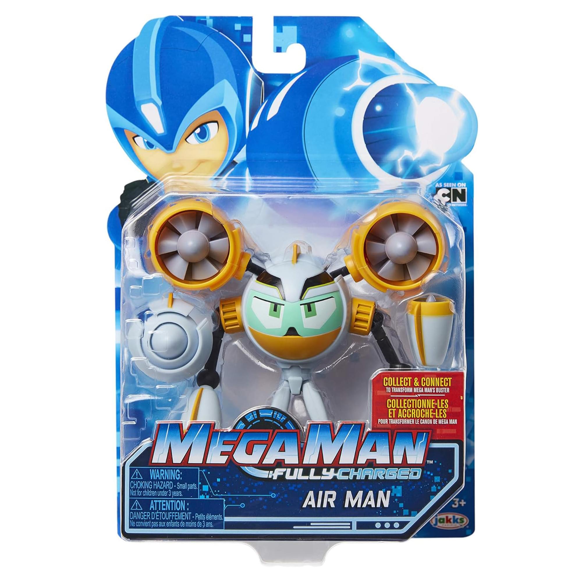 Mega Man: Fully Charged 5 Inch Action Figure | Air Man