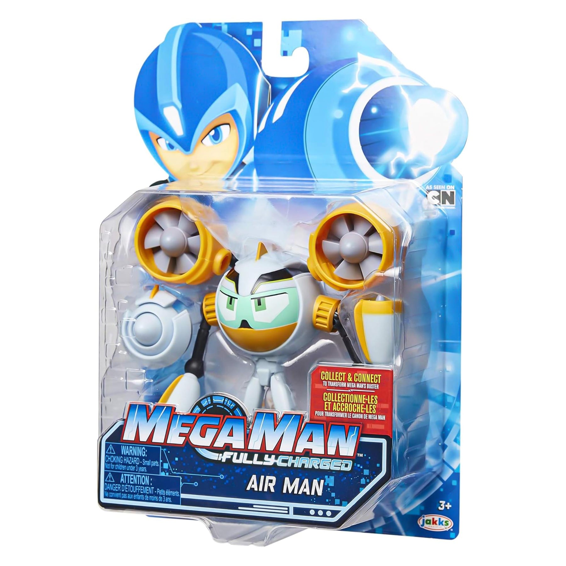 Mega Man: Fully Charged 5 Inch Action Figure | Air Man