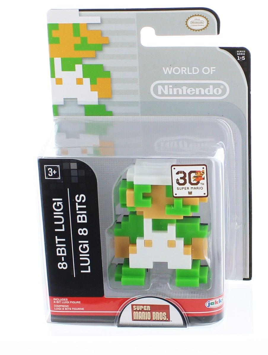 Super Mario Bros. Series 5 Nintendo 8-Bit Luigi 2.5" Mini Figure