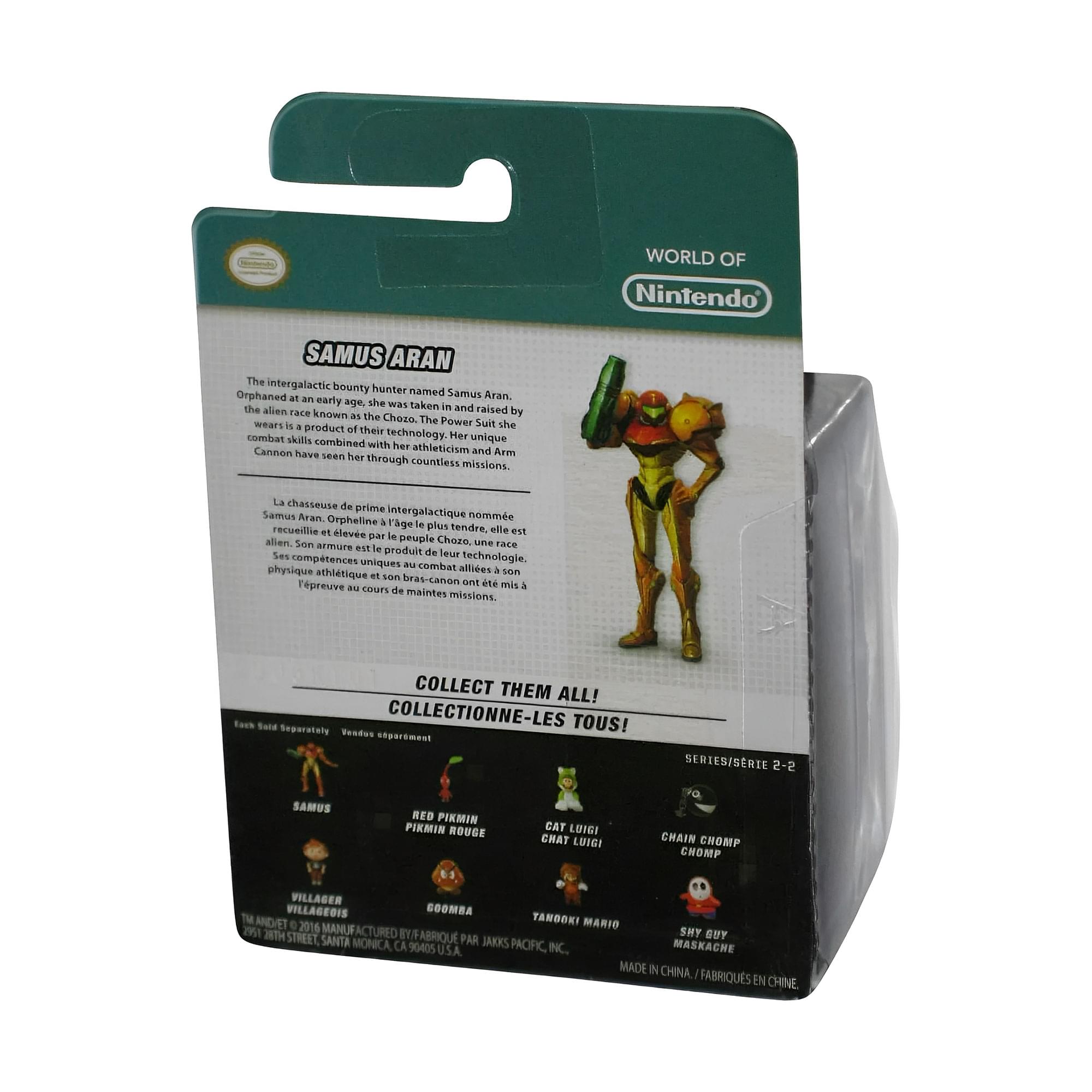 World of Nintendo 2.5" Mini Figure: Metroid Samus
