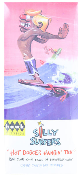 Hawk Silly Surfers Retro 60s Plastic Model Kit | Hot Dogger Hangin Ten
