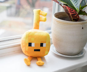 Minecraft Dungeons Happy Explorer Series Gold Key Golem Plush Toy | 7 Inches