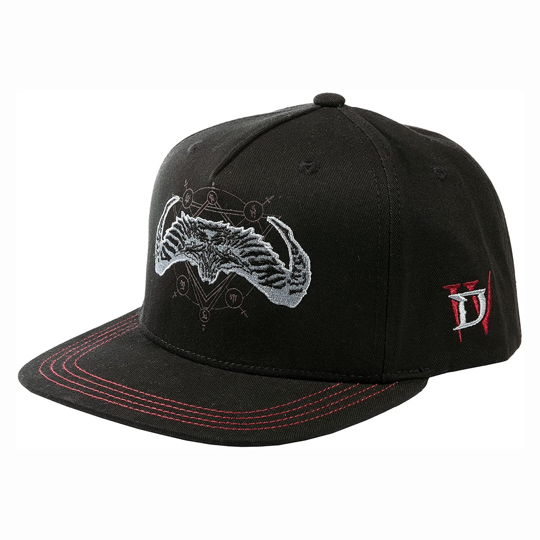 Diablo IV Return To Darkness Black Snap Back Hat | One Size