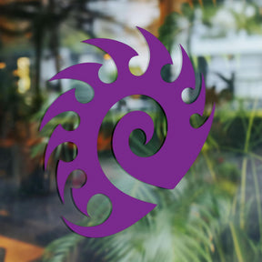 StarCraft II 5"x5" Die Cut Vinyl Decal Sticker: Zerg, Purple