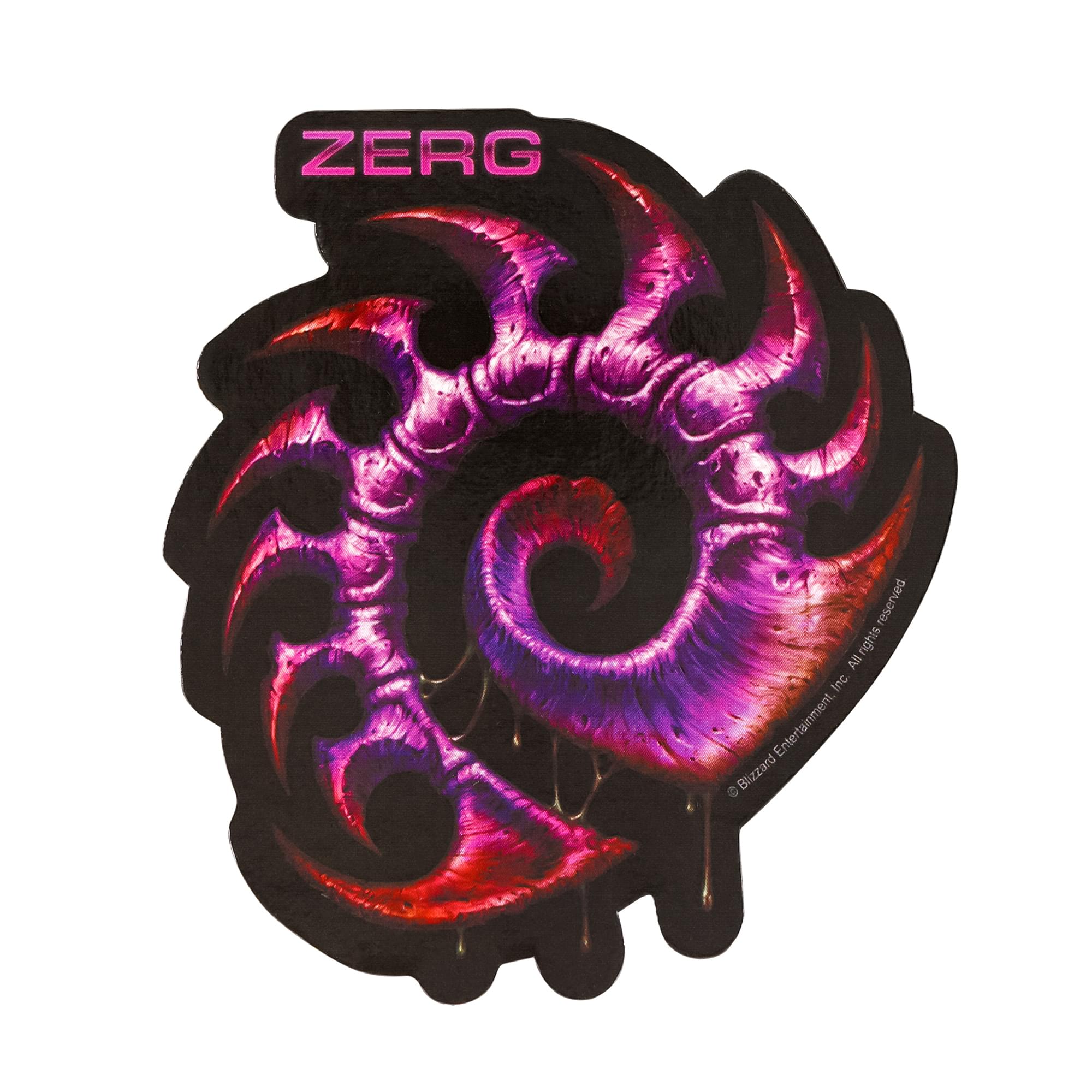 StarCraft II: Heart of the Swarm Multi-size Sticker 2-Pack: Zerg, Purple