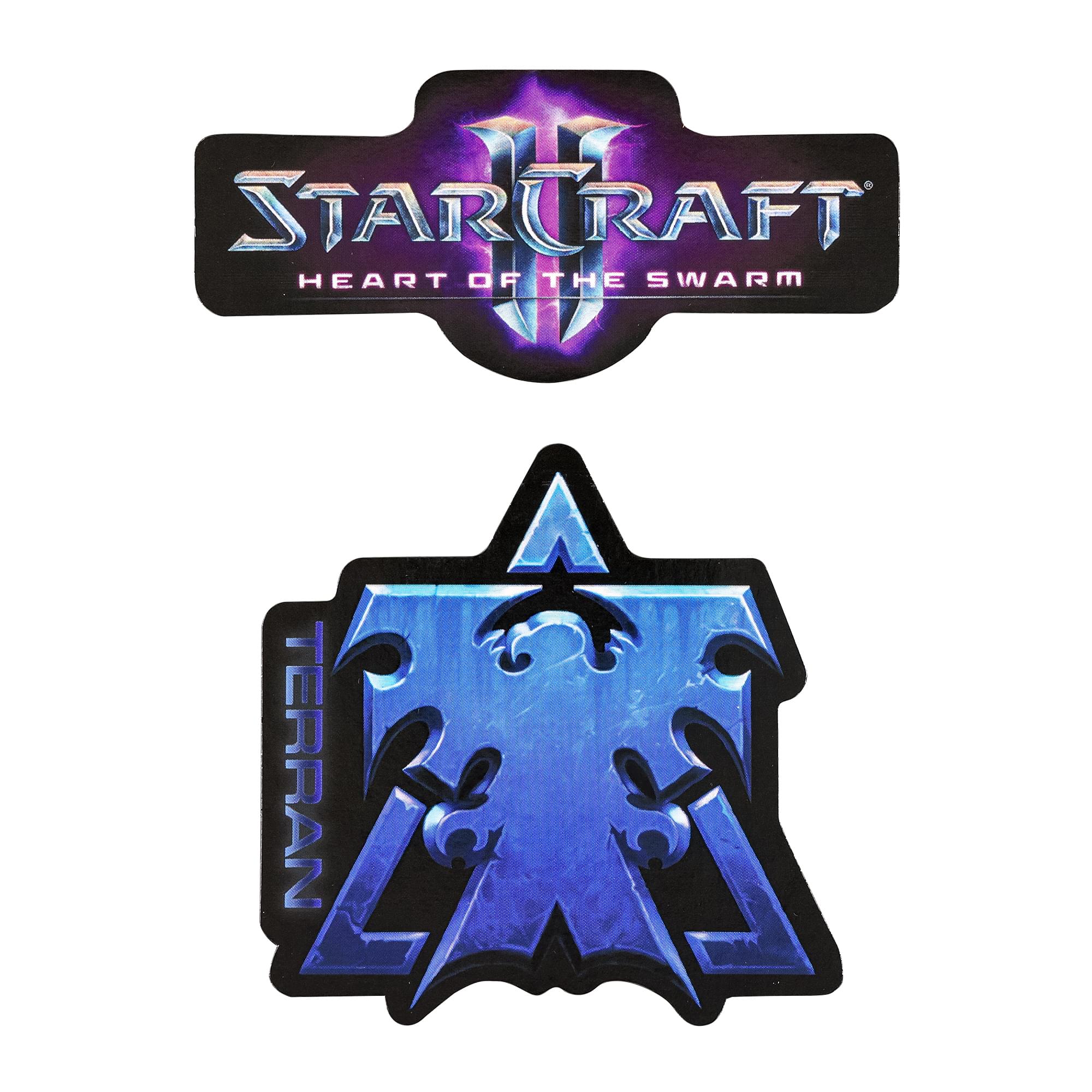 StarCraft II: Heart of the Swarm Multi-size Sticker 2-Pack: Terran, Blue