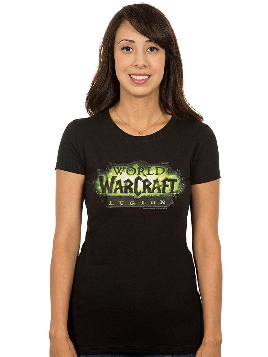 World of Warcraft: Legion Logo Women's Tee (Black)
