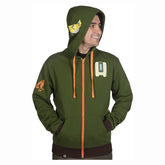 Overwatch Ultimate Bastion Zip-Up Hoodie | Green