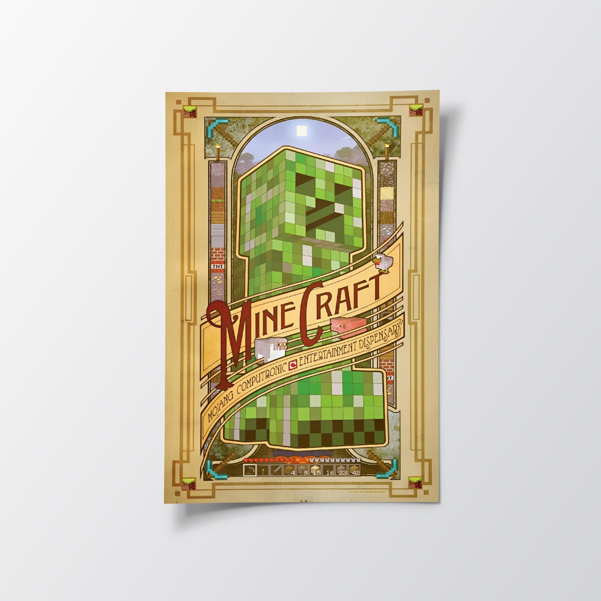 Minecraft Computronic Poster