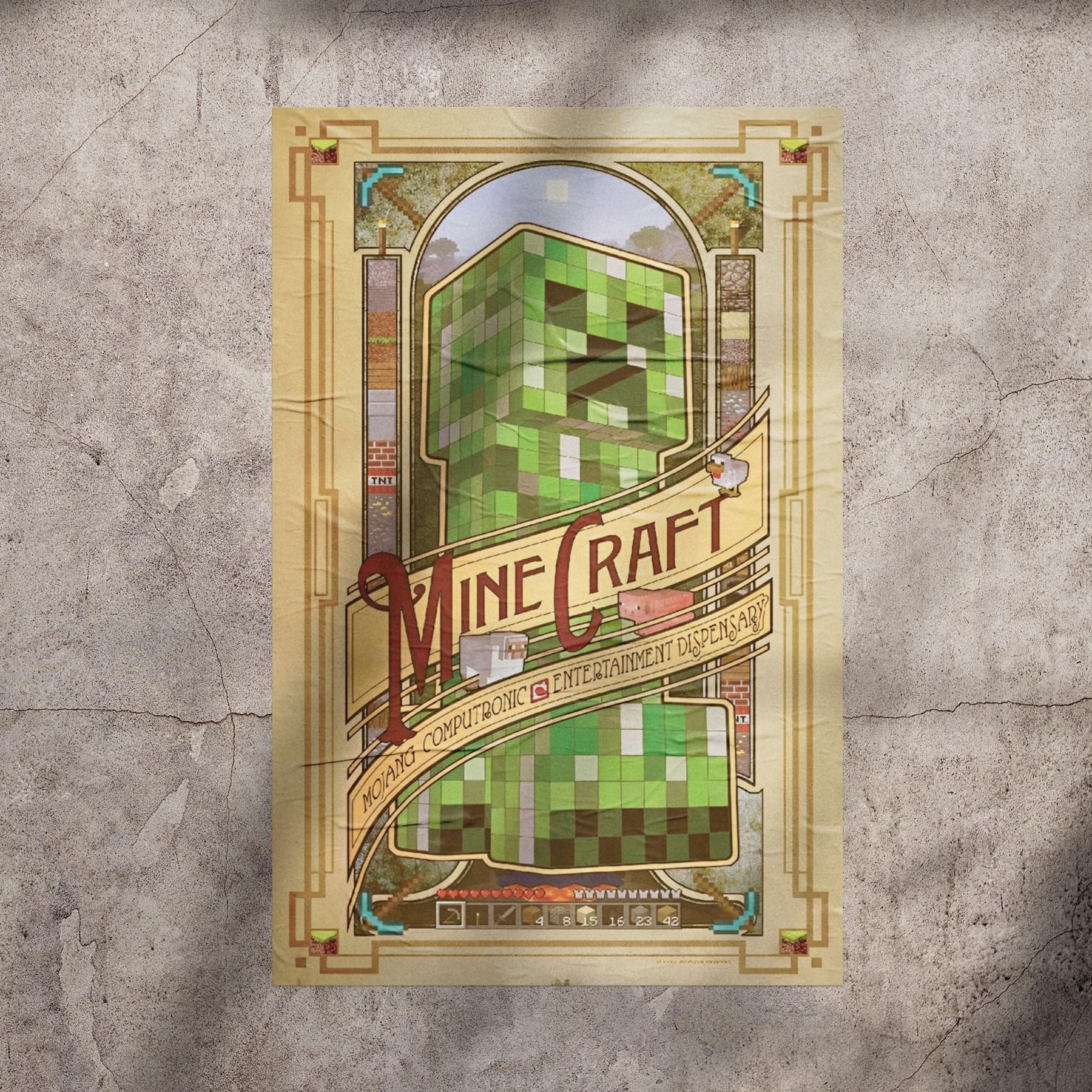 Minecraft Computronic Poster