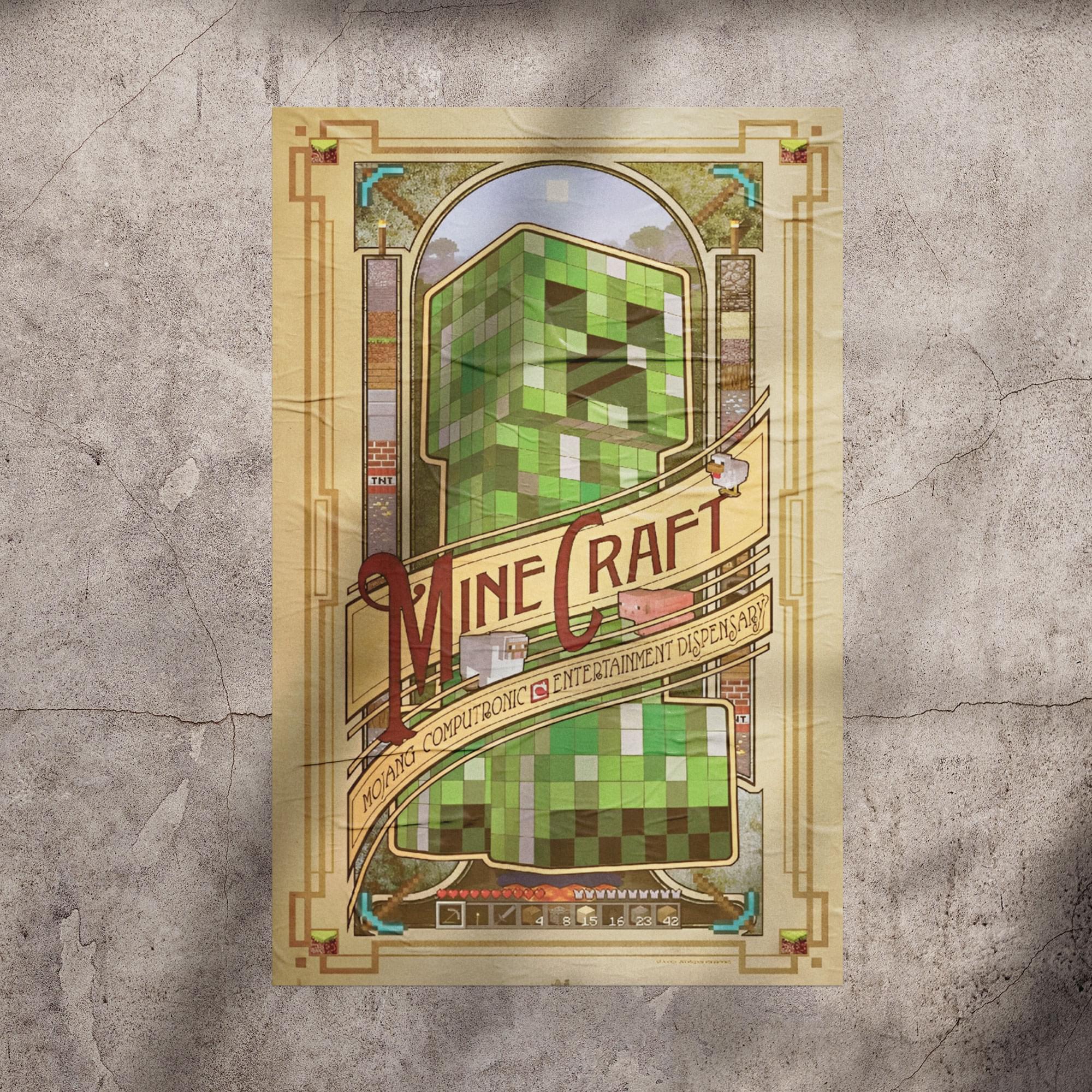 Minecraft Computronic Poster