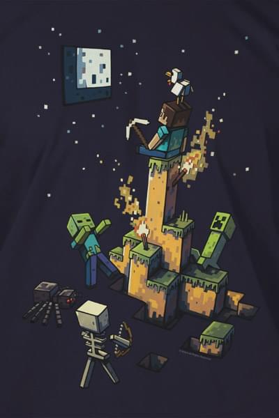 Minecraft Tight Spot T-Shirt Premium Youth