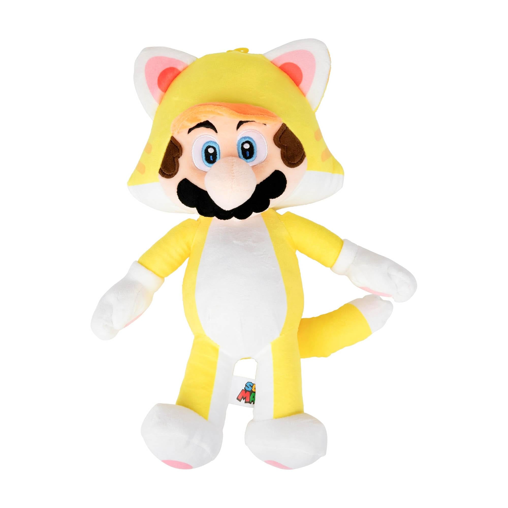 Super Mario 12 Inch Character Plush | Cat Mario