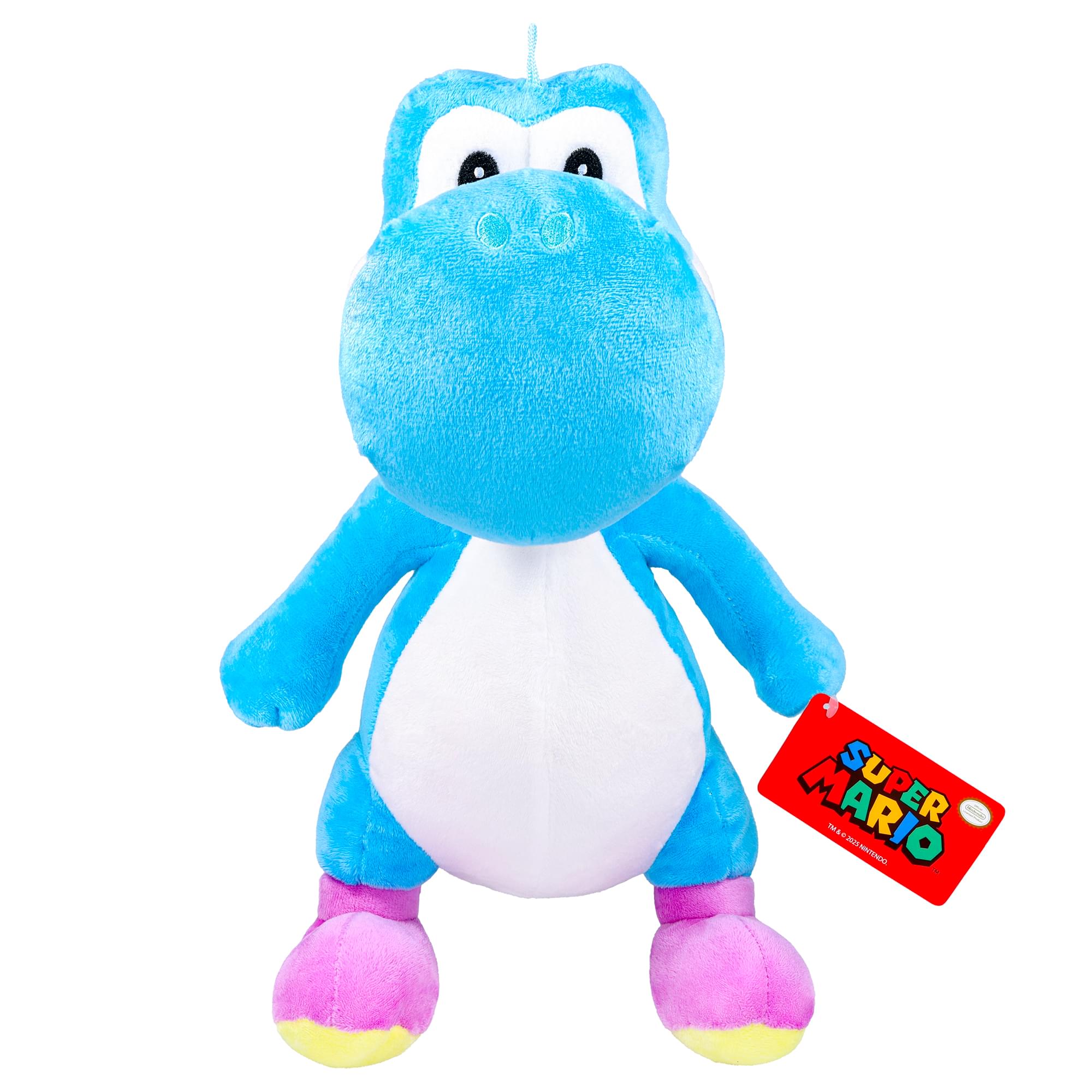Nintendo Super Mario Bros. 16-Inch Yoshi Plush | Blue