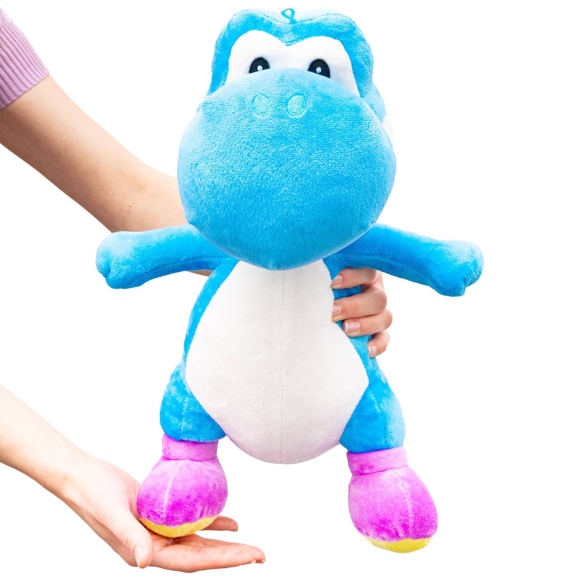 Nintendo Super Mario Bros. 16-Inch Yoshi Plush | Blue