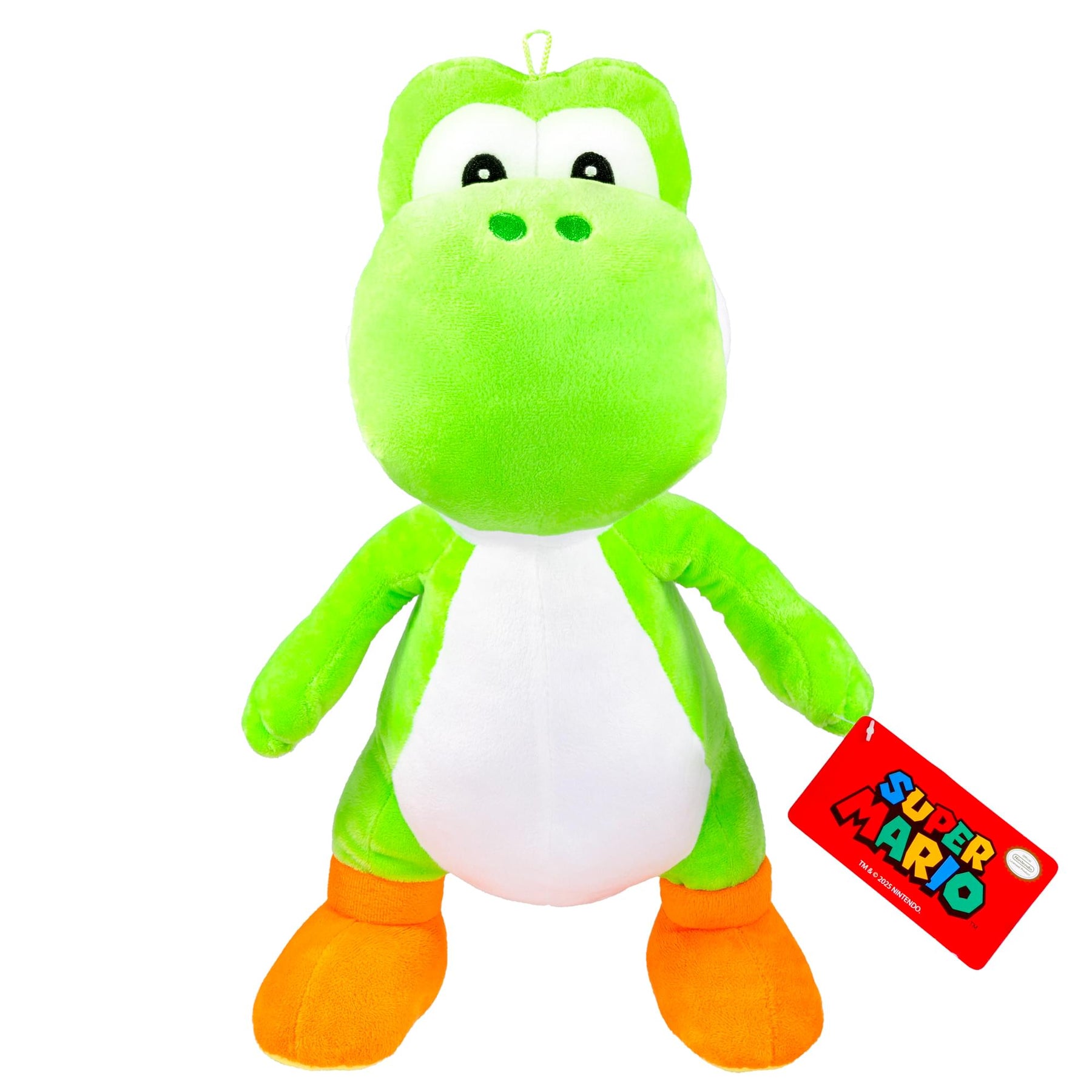 Nintendo Super Mario Bros. 16-Inch Yoshi Plush | Green