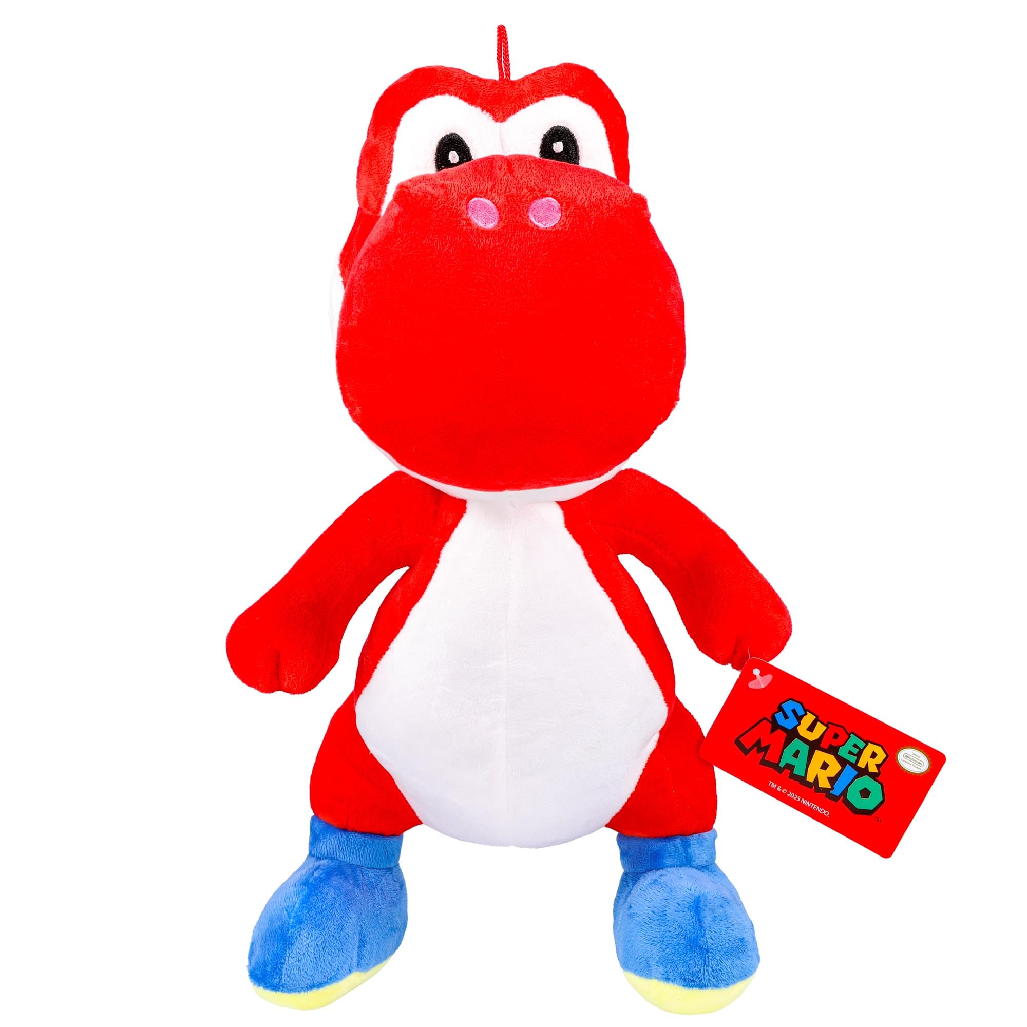 Nintendo Super Mario Bros. 16-Inch Yoshi Plush | Red