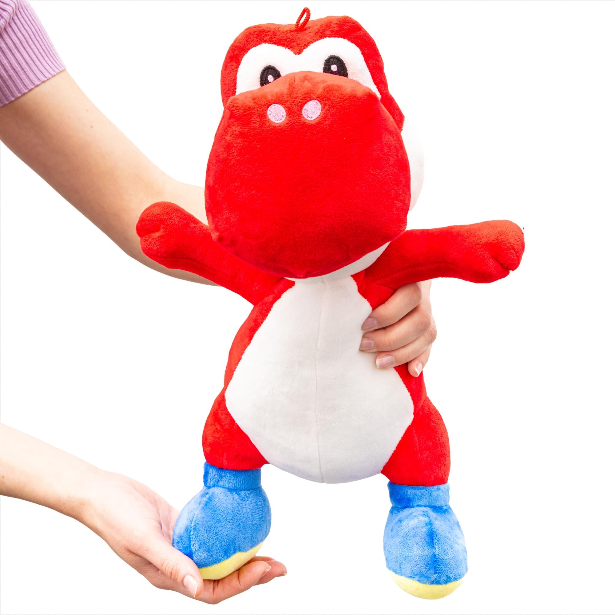 Nintendo Super Mario Bros. 16-Inch Yoshi Plush | Red