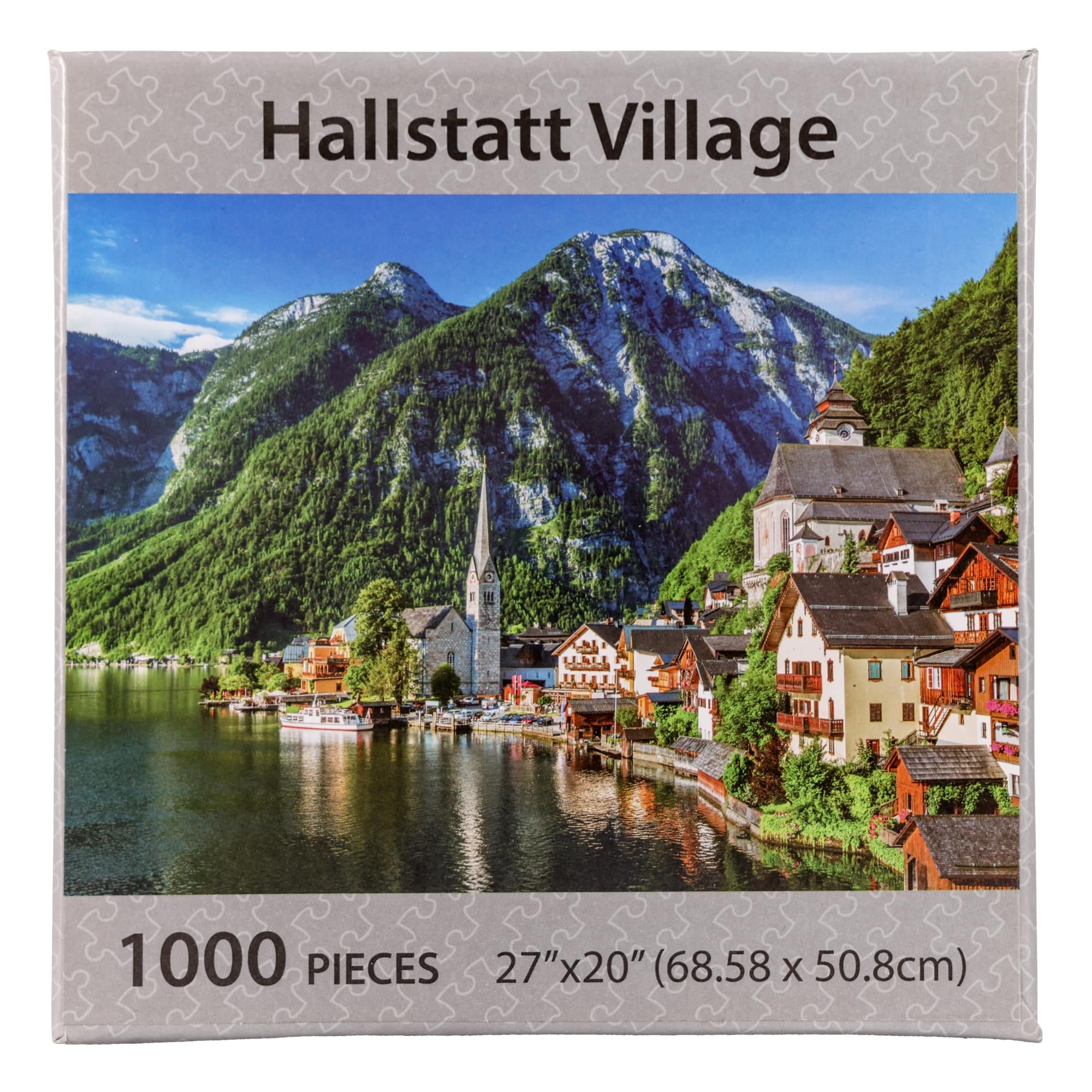 Hallstatt Village 1000 Piece Jigsaw Puzzle