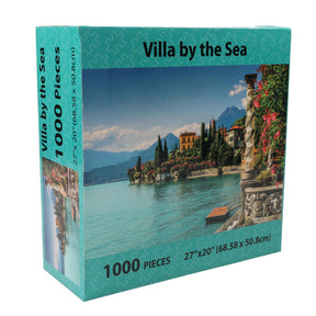 Villa Sea 1000 Piece Landscape Jigsaw Puzzle