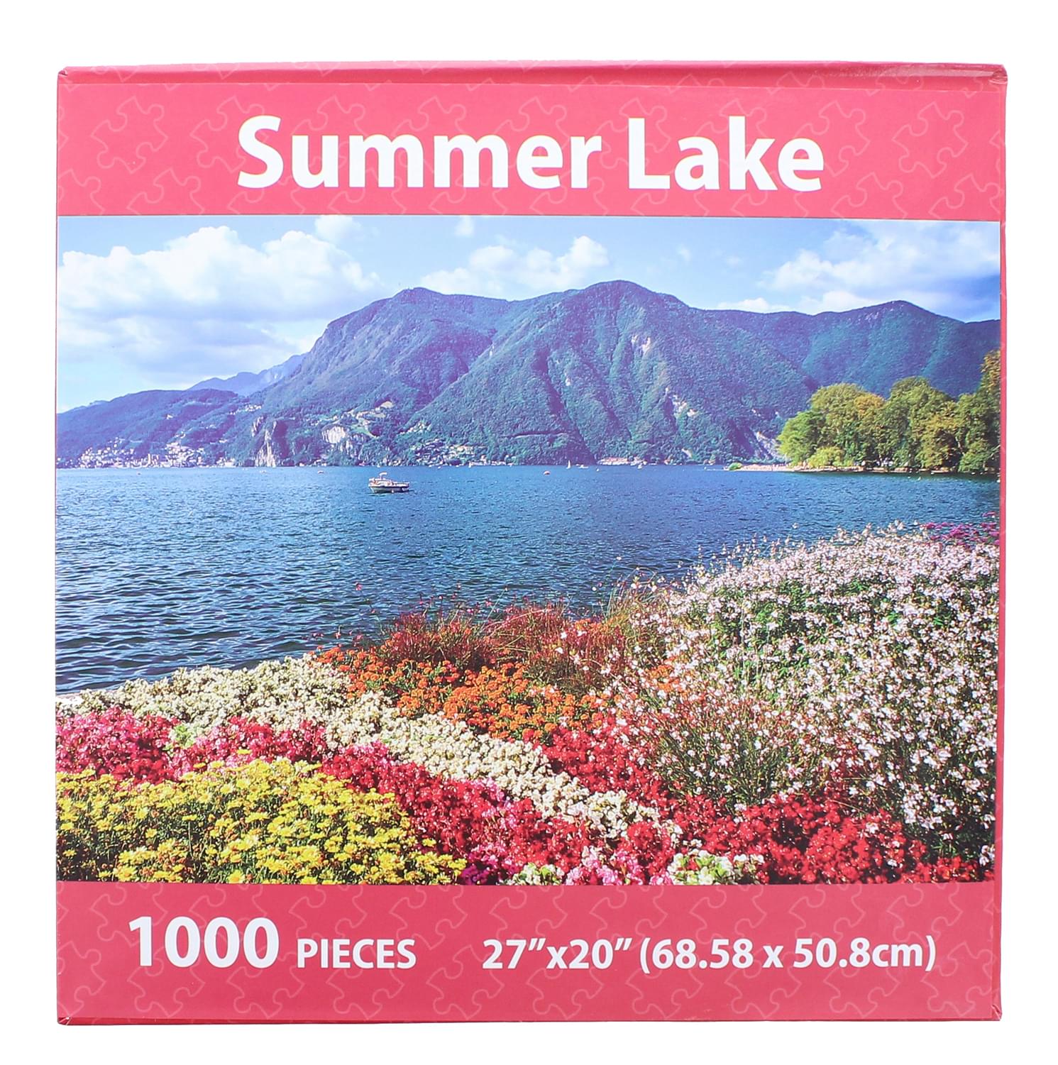 Summer Lake 1000 Piece Jigsaw Puzzle