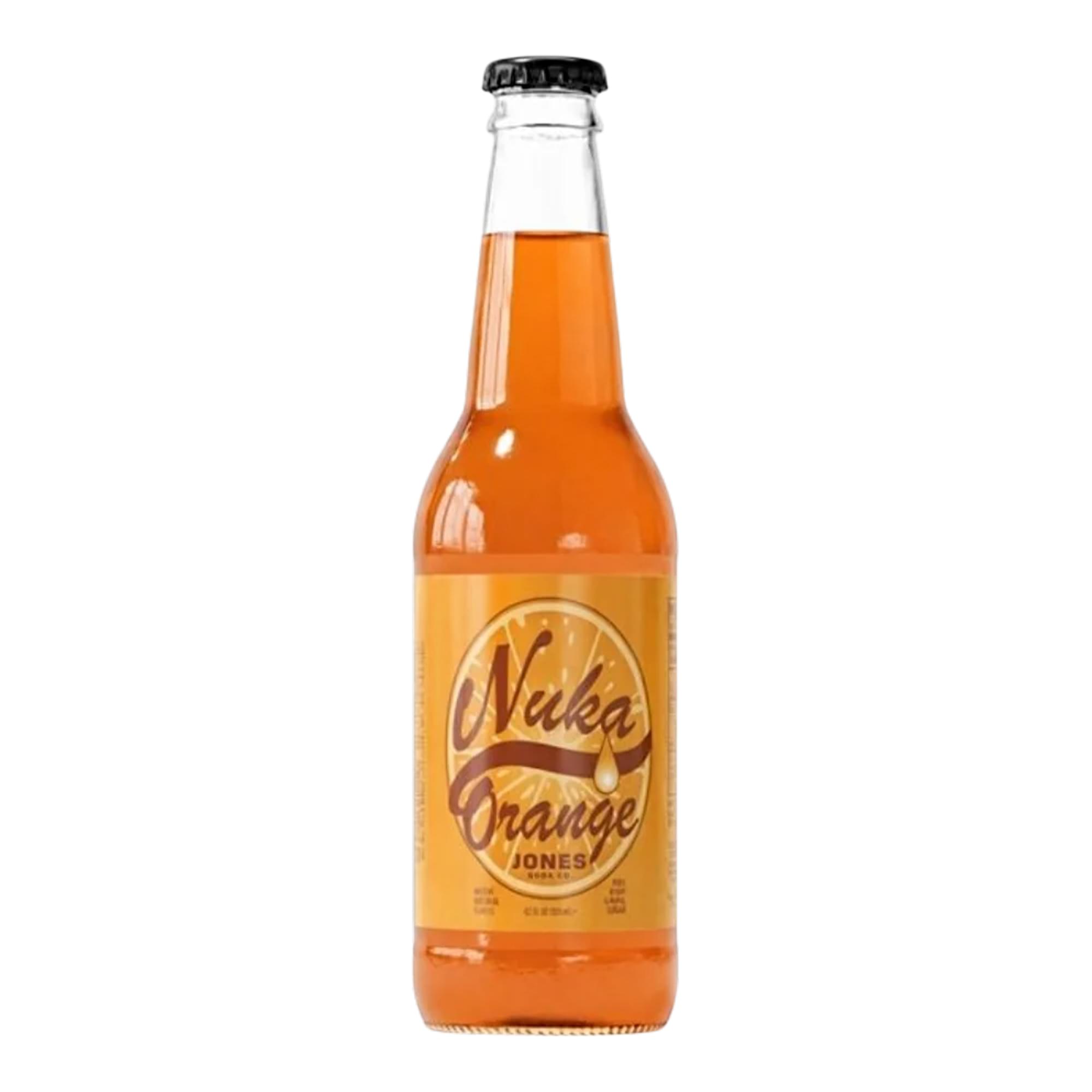 Fallout Nuka Orange 12-Ounce Jones Soda | Single Bottle