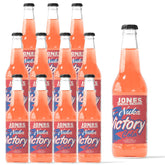 Fallout Jones Soda 12oz Nuka-Cola Victory| Peach Mango Drink Set of 12