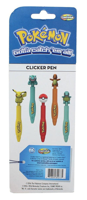 Pokemon Character Clicker Pen: Pikachu