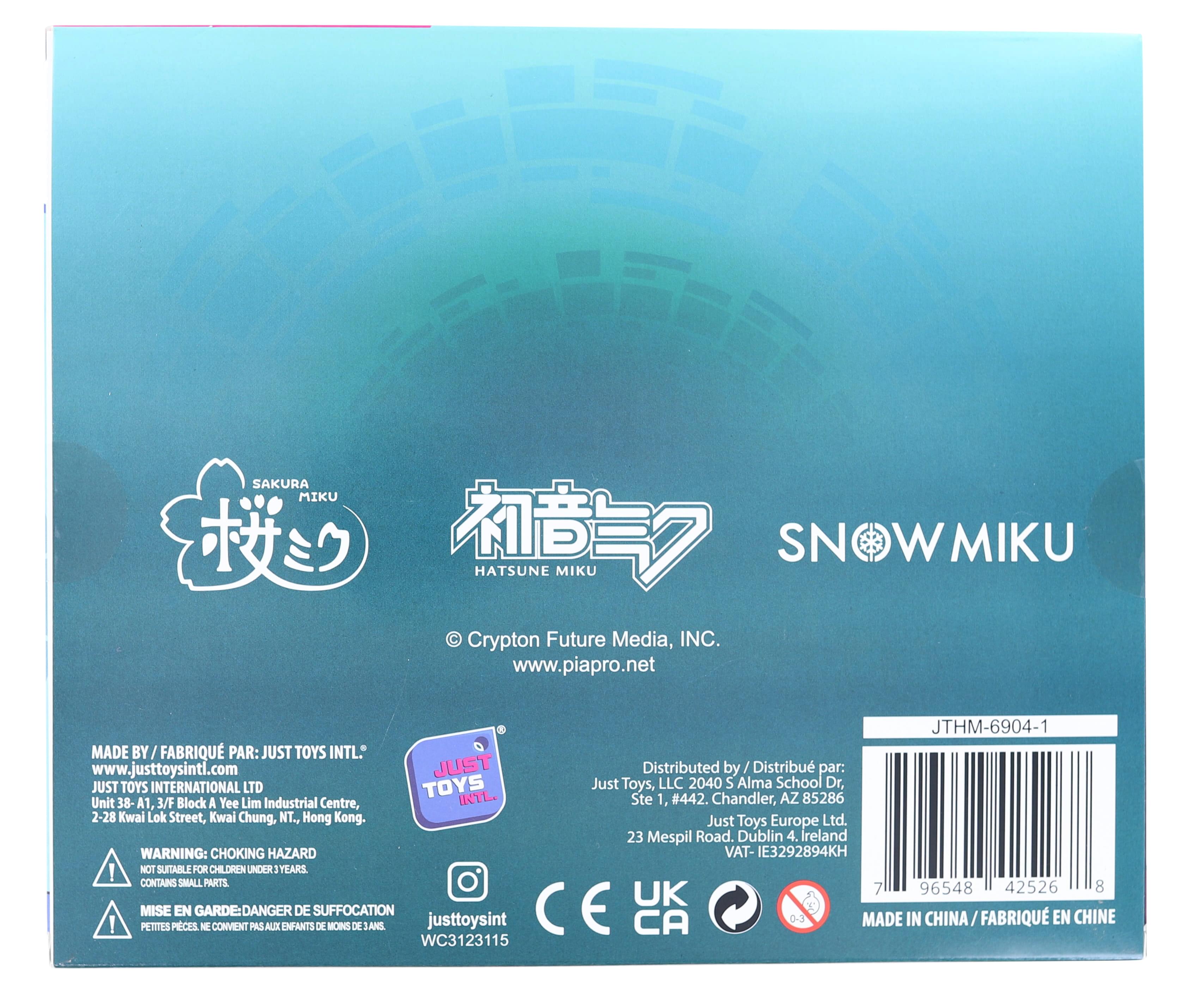 Hatsune Miku 5-Piece Backpack Hanger Collectors Box